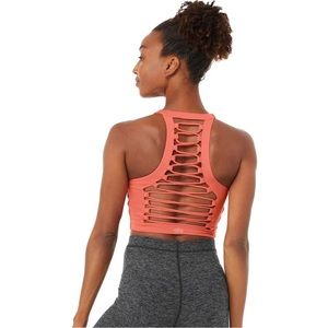 ALO BRA/TANK SZ M. CORAL/PINK COLOR